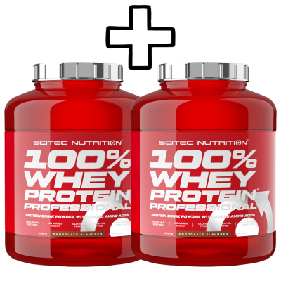 2x Scitec Nutrition 100% Whey Protein Professional 2350g