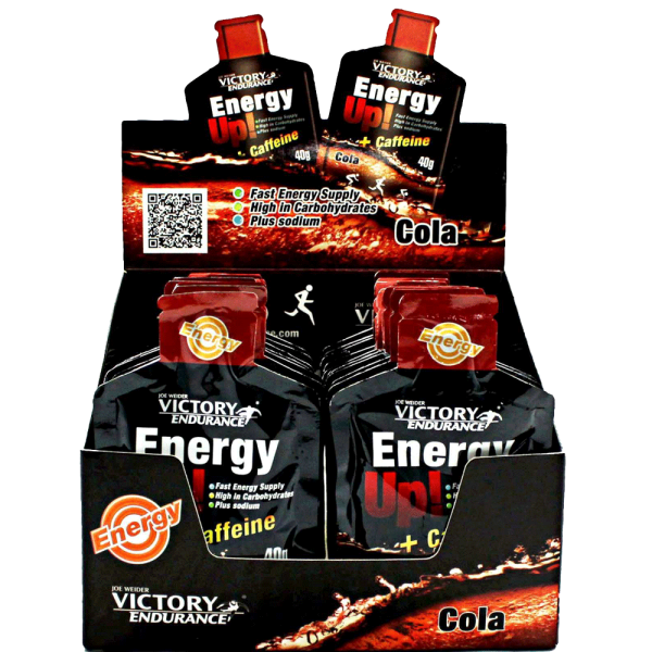 Weider Victory Endurance Gel Energy Up + Caffeine 12 x 40g