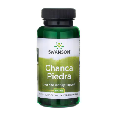  &  Swanson Chanca Piedra Phyllanthus Niruri 500mg 60Vcaps