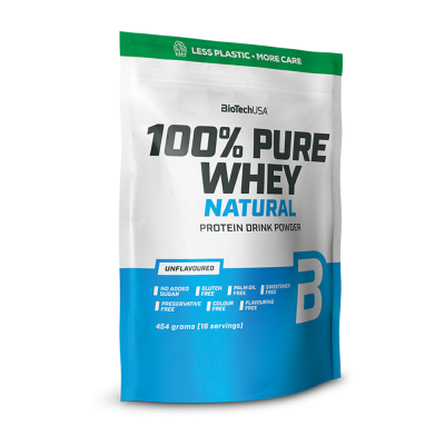 Whey Isolate BioTech USA 100% Pure Whey Natural 454g