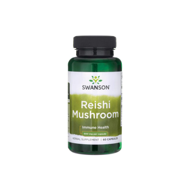 Συμπληρωματα διατροφης Swanson Reishi Mushroom 600mg 60 Caps