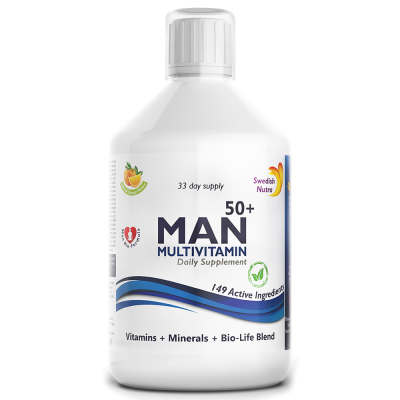 Swedish Nutra Ultra Man 50+ Multivitamin 500ml