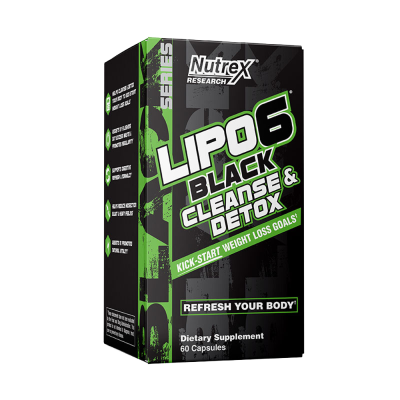 Nutrex Lipo 6 Black Cleanse & Detox 60 Caps