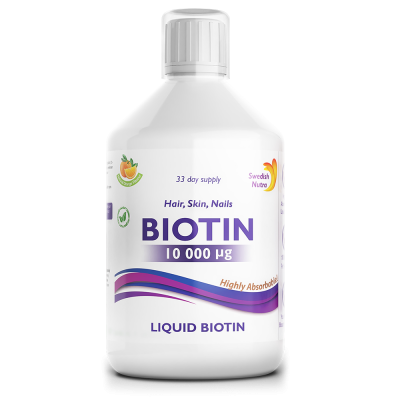 Πολυβιταμίνες Swedish Nutra Biotin 10.000mcg 500ml