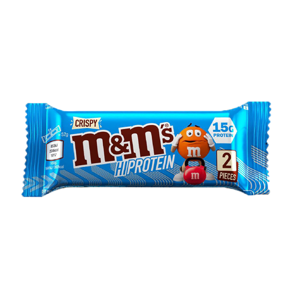 M&Ms Crispy High Protein Bar 52g