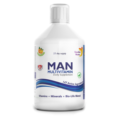 Swedish Nutra Ultra Man Multivitamin 500ml
