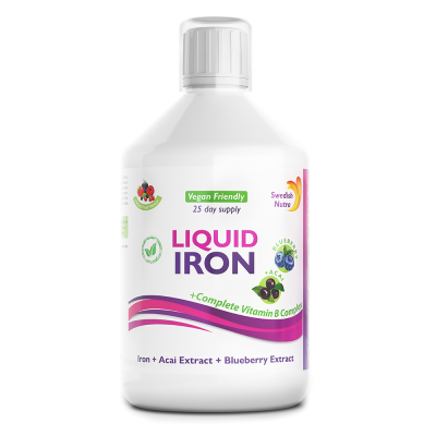 Athlete's Health Swedish Nutra Liquid Iron 500ml