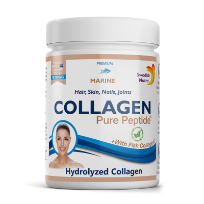 Αντιγήρανση Swedish Nutra Fish Collagen Powder Marine 300g
