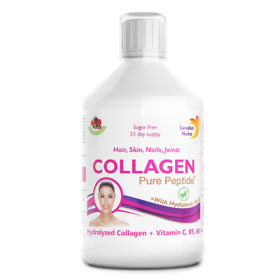 Hair, Nails & Skin Swedish Nutra Collagen 5.000mg Bovine Sugar Free 500ml