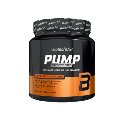 BioTech USA Pump Caffeine Free drink powder 330g