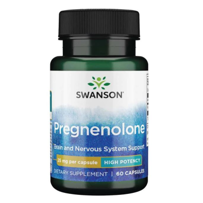 Swanson Pregnenolone 25mg 60 Caps