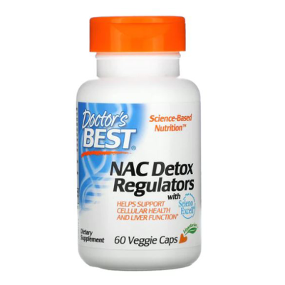 Doctor's Best NAC Detox Regulators 60 VCaps