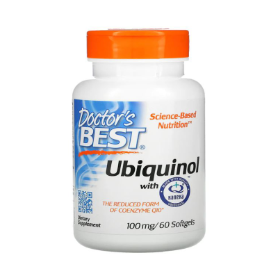 Καρδιά και Χοληστερίνη Doctor's Best Ubiquinol with Kaneka 100mg 60 Softgels
