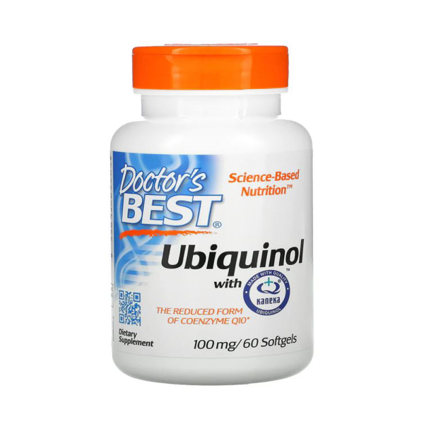 Doctors Best Ubiquinol with Kaneka 100mg 60 Softgels