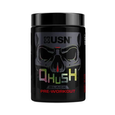 -  &  USN Qhush Black Pre-Workout 220g