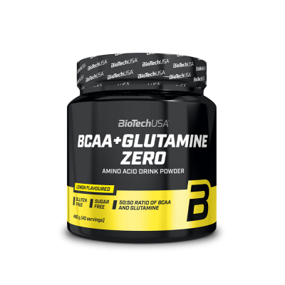 L-Glutamine BioTech USA BCAA + Glutamine Zero 480g