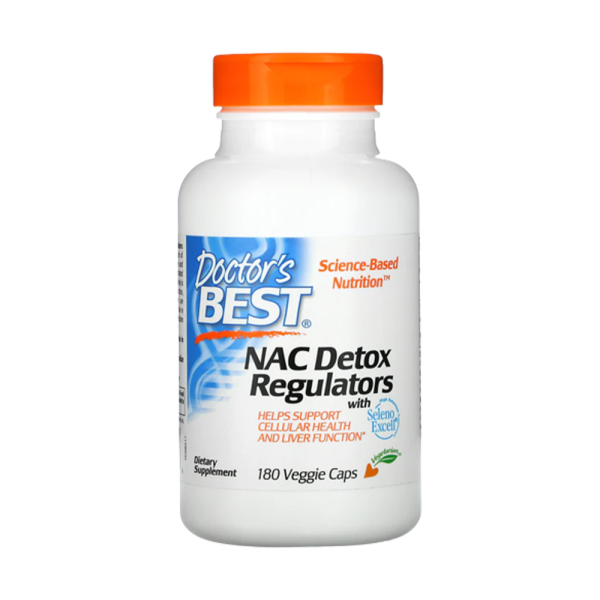 Doctors Best NAC Detox Regulators 180 VCaps