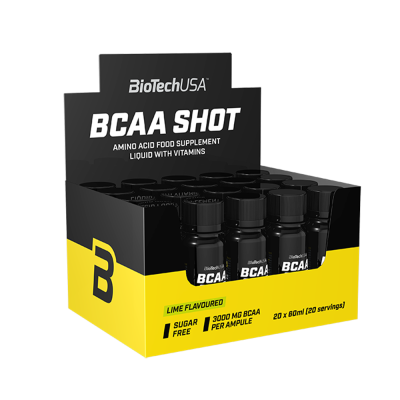 BCAA BioTech USA BCAA Shot 20 x 60ml