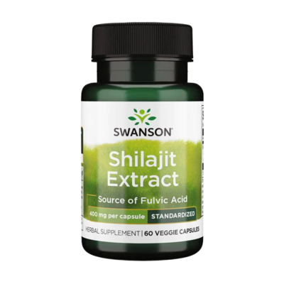 Swanson Shilajit Extract 400mg 60 VCaps