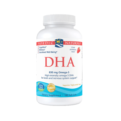 Athlete's Health Nordic Naturals DHA 830mg Strawberry 180 Softgels