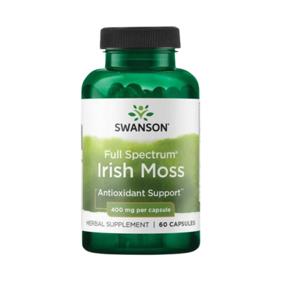 Sport Nutrition Swanson Full Spectrum Irish Moss 400mg 60 Caps