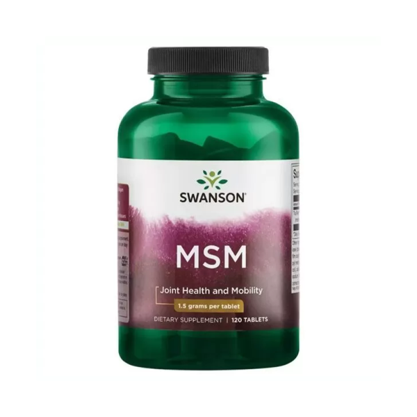 Swanson MSM 1500mg 120 Tabs