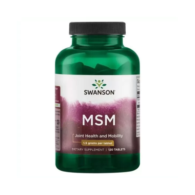 Swanson MSM 1500mg 120 Tabs