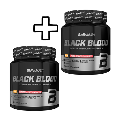 Before Work-Out 2x BioTech USA Black Blood NOX+ 340g