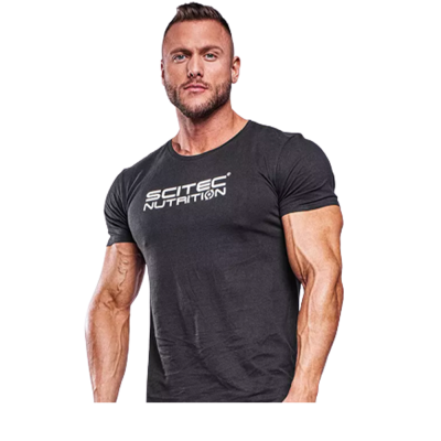 T-Shirt Scitec Nutrition Nico T-Shirt Men Black
