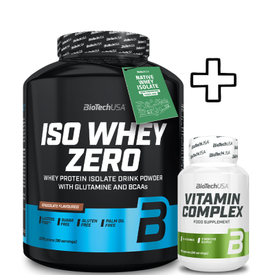 Bestseller Products BioTech Usa Iso Whey Zero 2270g + () Vitamin Complex 60 caps