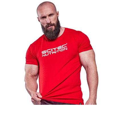 T-Shirt Scitec Nutrition Nico T-Shirt Men Red