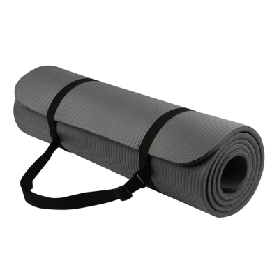 Yoga - Pilates Katerelos Fitness NBR Mat 15mm Grey