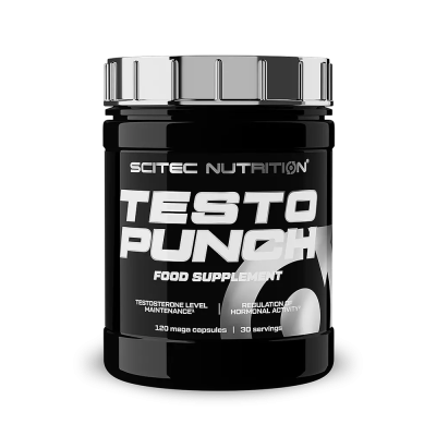 Empowering Erotic Disposal Products Scitec Nutrition Testo Punch 120 Caps