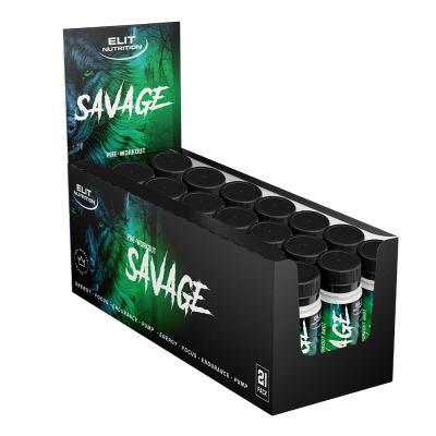 Before Work-Out Elit Nutrition Savage Pre Workout 21x60ml