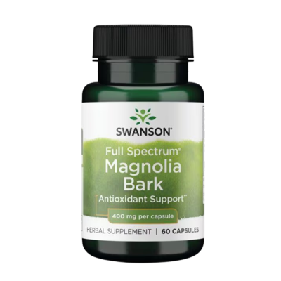 Ενέργεια Swanson Magnolia Bark 400mg 60 Caps