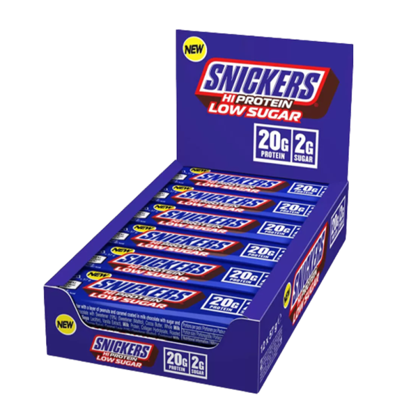 Snickers HI Protein Bar Low Sugar 12 x 57g
