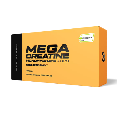  Scitec Nutrition Mega Creatine Creapure Monohydrate 1320 120 Caps