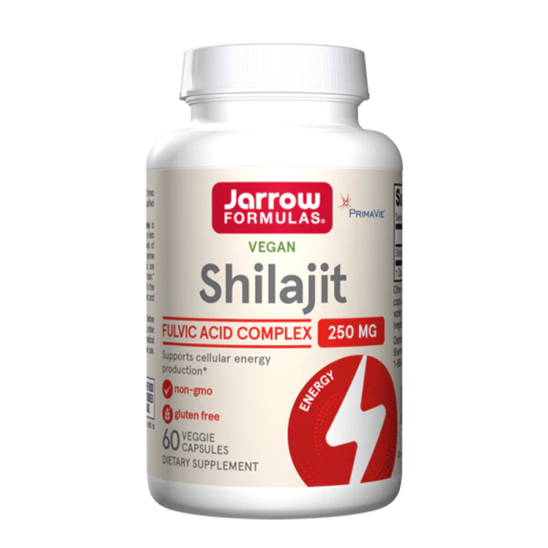 Jarrow Formulas Vegan Shilajit Fulvic Acid Complex 250mg 60 Veggie Caps