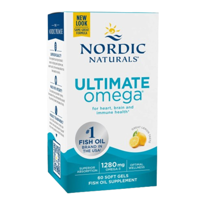   Nordic Naturals Ultimate Omega 3 1280mg 60 Softgels