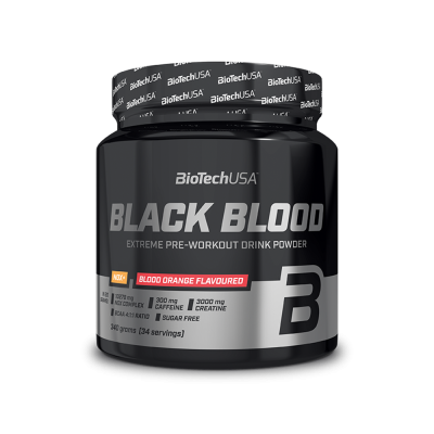 Pre-WorkOut Powders & Drinks BioTech USA Black Blood NOX+ 340g