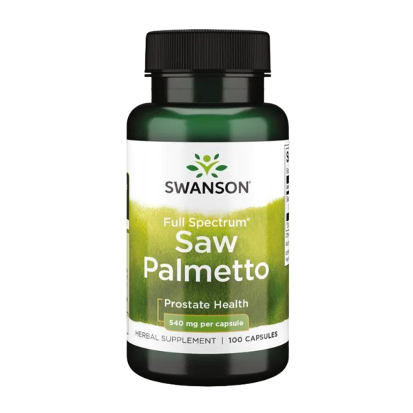 Swanson Saw Palmetto 540mg 100 Caps