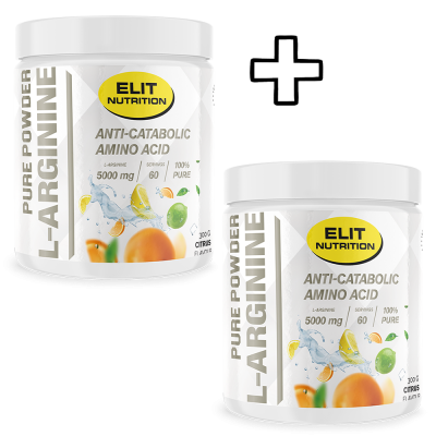 2x Elit Nutrition L-Arginine 300g