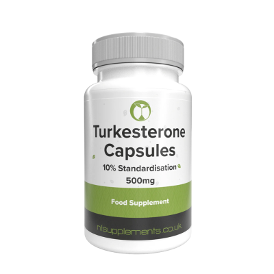 Natural Foundation Supplements Turkesterone 500mg 90 Caps