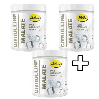 3x Elit Nutrition Citrulline Malate 250g