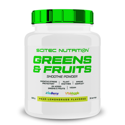 Multivitamins Scitec Nutricion Greens & Fruits 600g