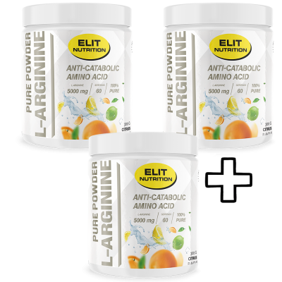 3x Elit Nutrition L-Arginine 300g