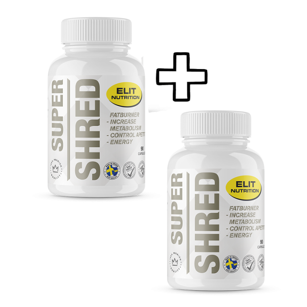 2x Elit Nutrition Super Shred 90 Caps