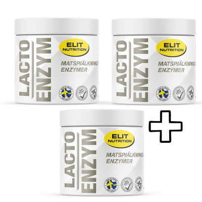 3x Elit Nutrition Lacto Enzym 90 Caps