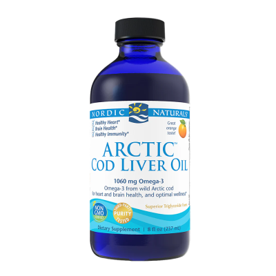 Athlete's Health Nordic Naturals Arctic Cod Liver Oil1060mg 237ml