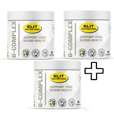 Energy 3x Elit Nutrition Vitamin B-Complex 60 Caps